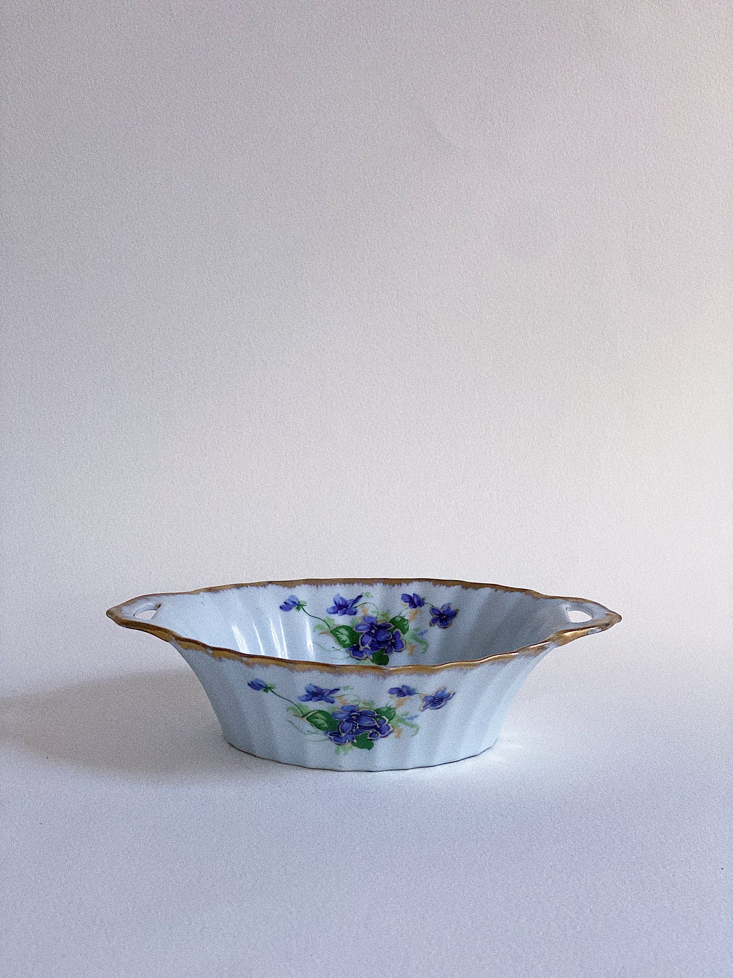 "Sweet Violet" Trinket Dish/Mini Platter